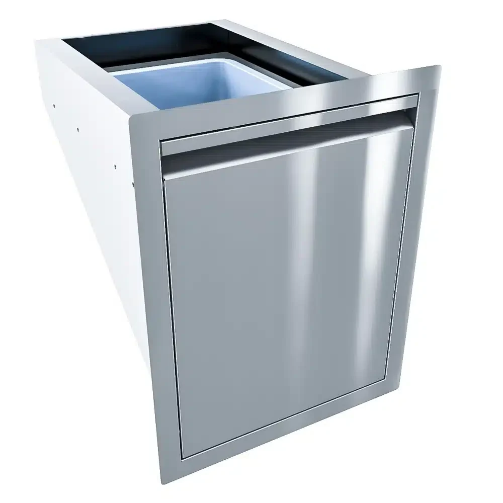 Aruba Series 16" Trash Drawer w/Bin - ARU-16TRD