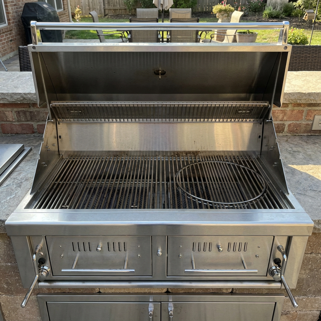 Grates, ring, warming rack